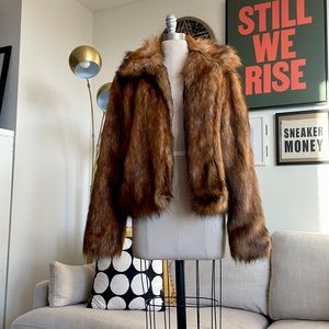 Faux Fur Coat